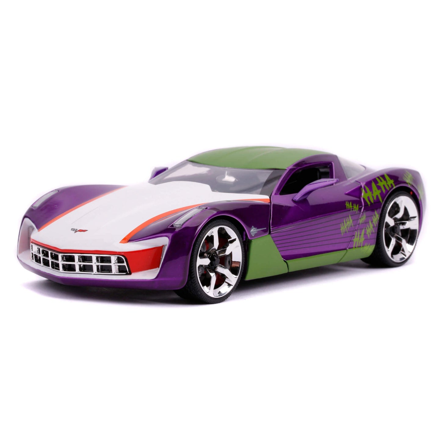 JADA 2009 CHEVY CORVETTE STINGRAY WITH JOKER FIGURE