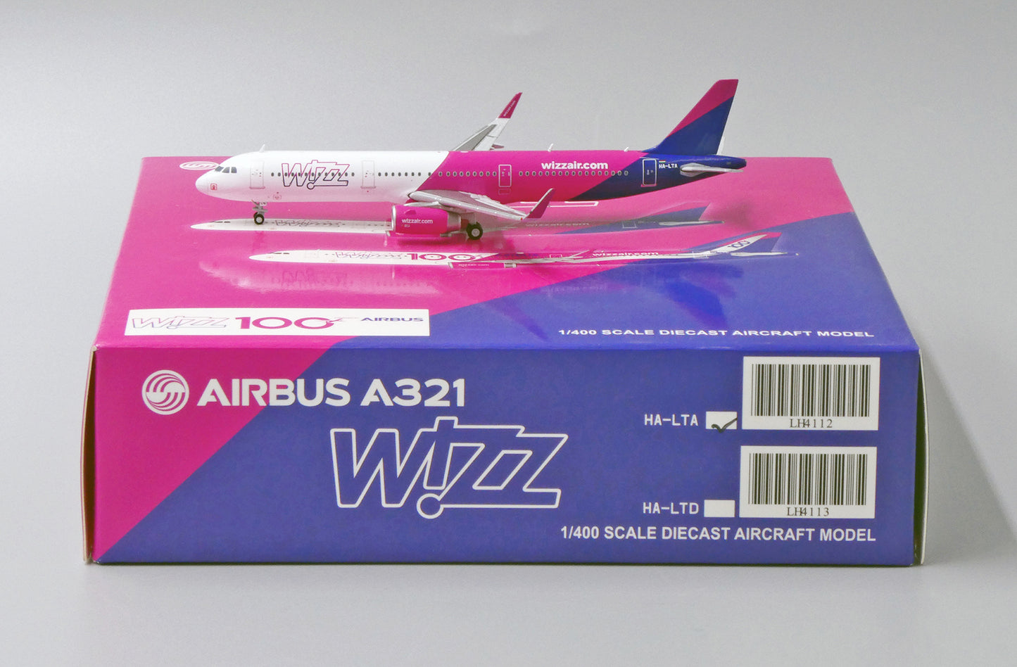 JCWINGS A321 WIZZ AIR AIRBUS REG: HA-LTA