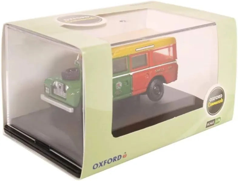 OXFORD DIECAST LAND ROVER SERIES II STATION WAGON "SHELL/BP"