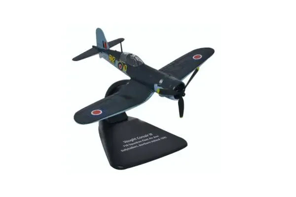 OXFORD DIECAST VOUGHT CORSAIR III 718 SQN. FAA BALLYHALBERT NI 1945