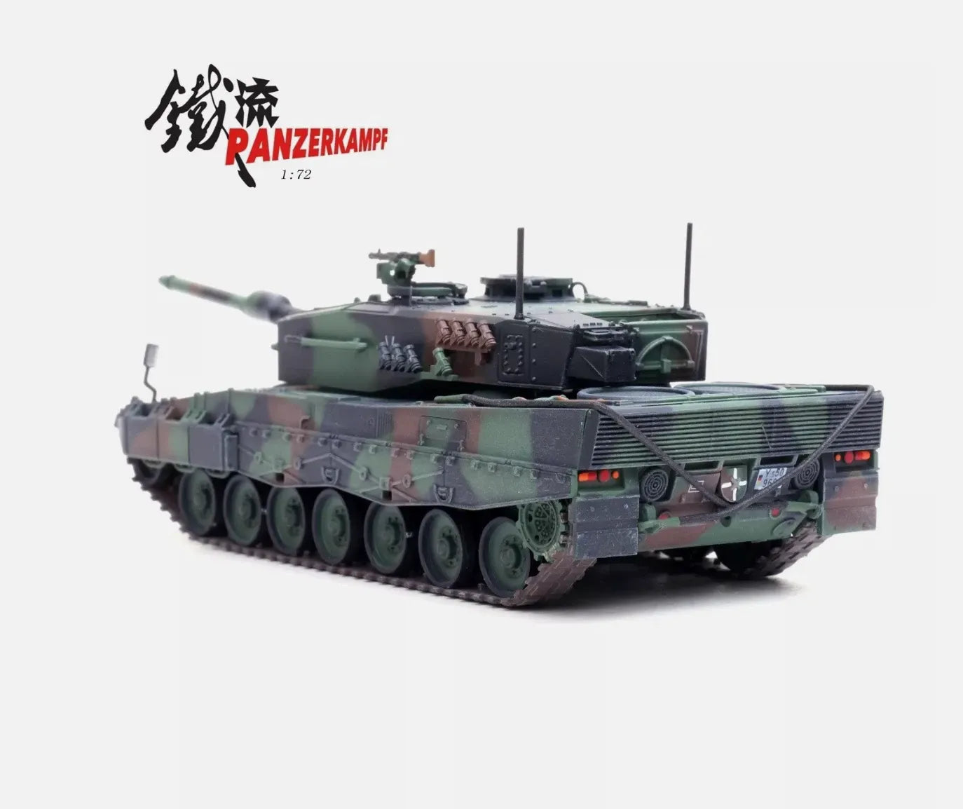 PANZERKAMPF LEOPARD 2A4 BATTLE TANK (WITH SNORKEL) GERMANY NATO CAMOUFLAGE
