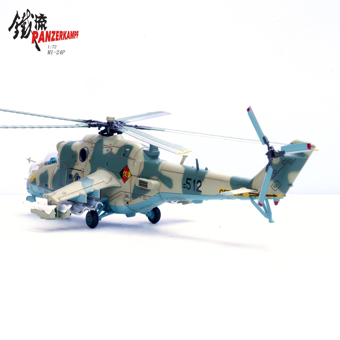 PANZERKAMPF MI-24P HIND HELICOPTER GUNSHIP 5TH HELICOPTER SQN 512 1988 BASEPOHL AIR BASE