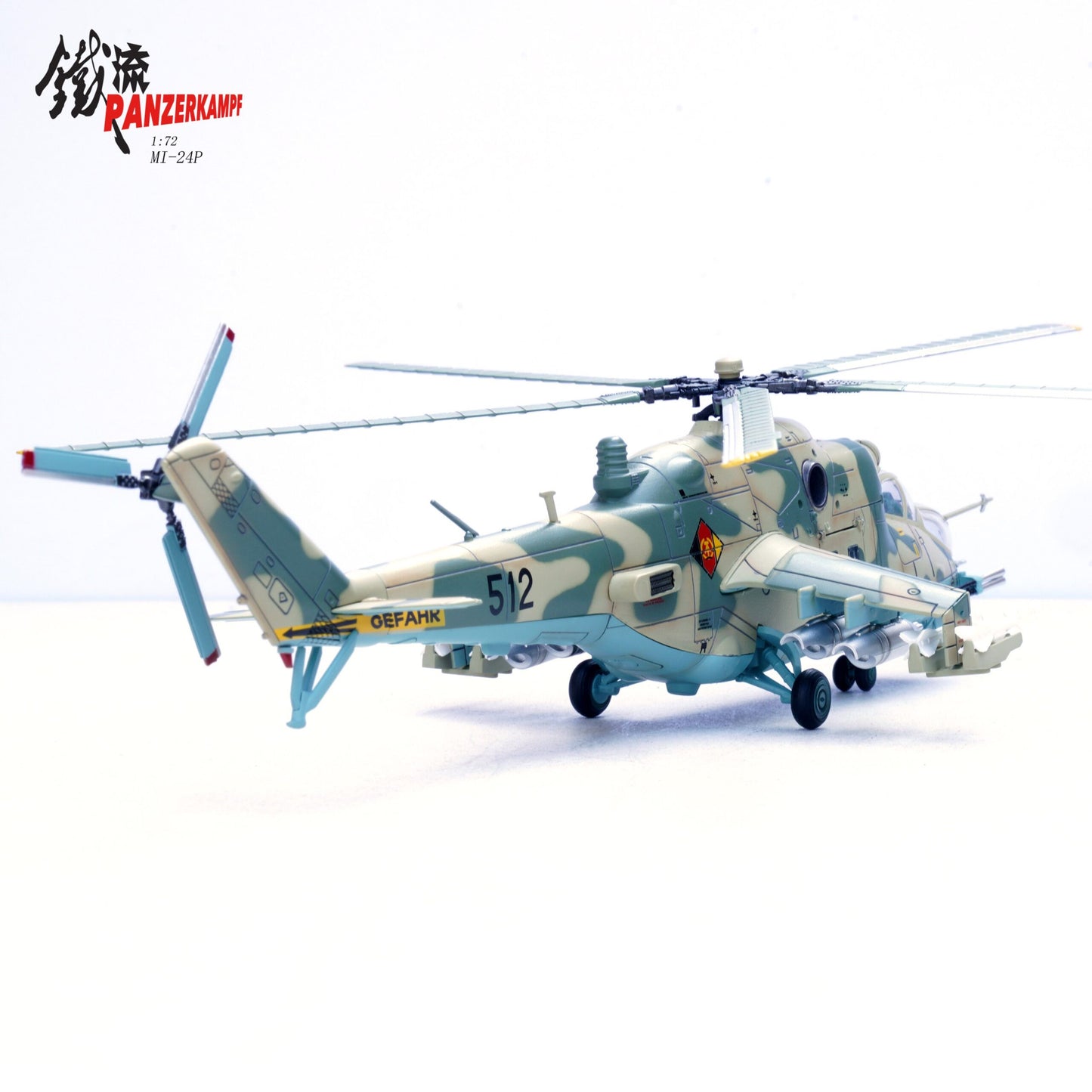 PANZERKAMPF MI-24P HIND HELICOPTER GUNSHIP 5TH HELICOPTER SQN 512 1988 BASEPOHL AIR BASE