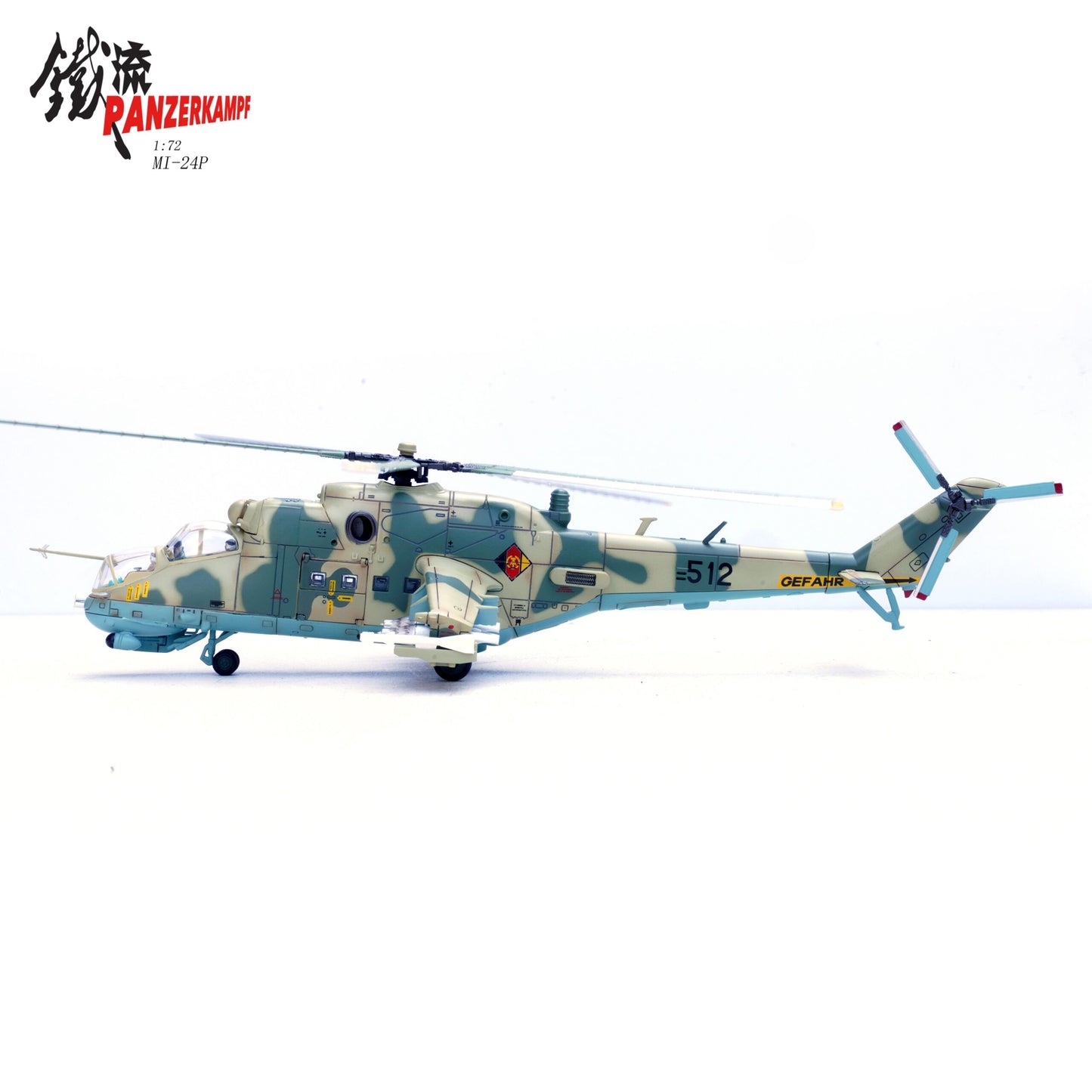 PANZERKAMPF MI-24P HIND HELICOPTER GUNSHIP 5TH HELICOPTER SQN 512 1988 BASEPOHL AIR BASE