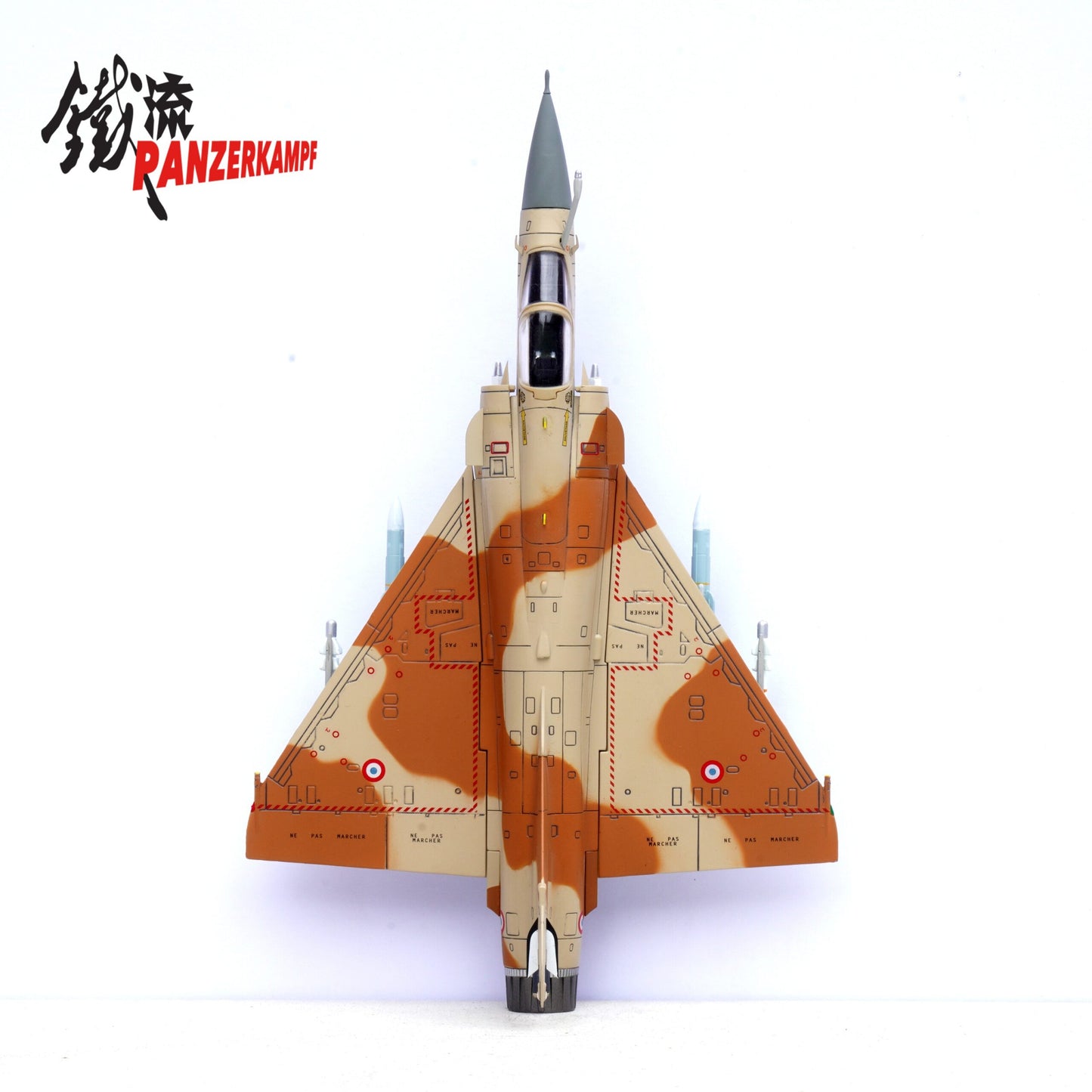 PANZERKAMPF MIRAGE 2000C ARMEE DE L'AIR EC 2/5 ILE DE FRANCE 5-OP 74 "GULF WAR OPERATION DAGUET" AL AHSA SA 1991