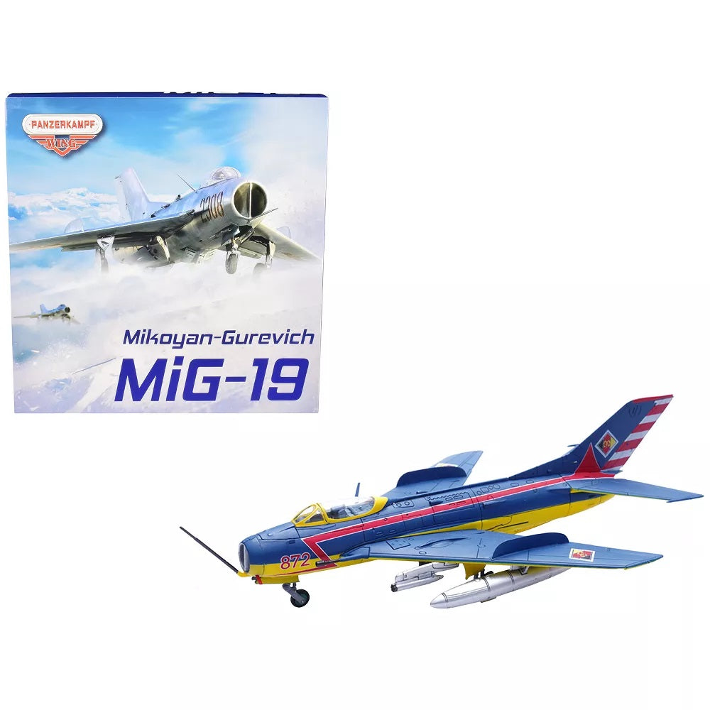 PANZERKAMPF MIG-19S FARMER C RED 872 EAST GERMAN AIRFORCE 1968