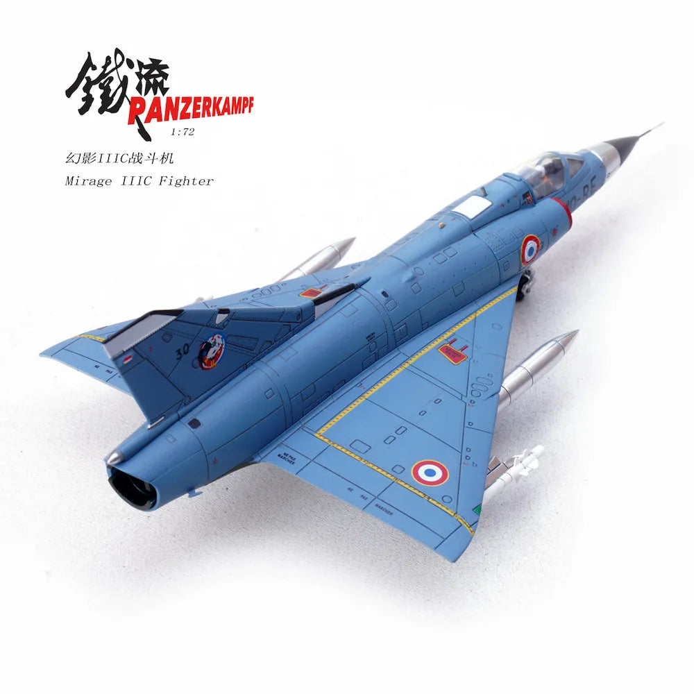 PANZERKAMPF MIRAGE IIIC ARMÉE DE L'AIR #30/10-RE EC 2/10 "SEINE" CREIL AIR BASE FRANCE 1978