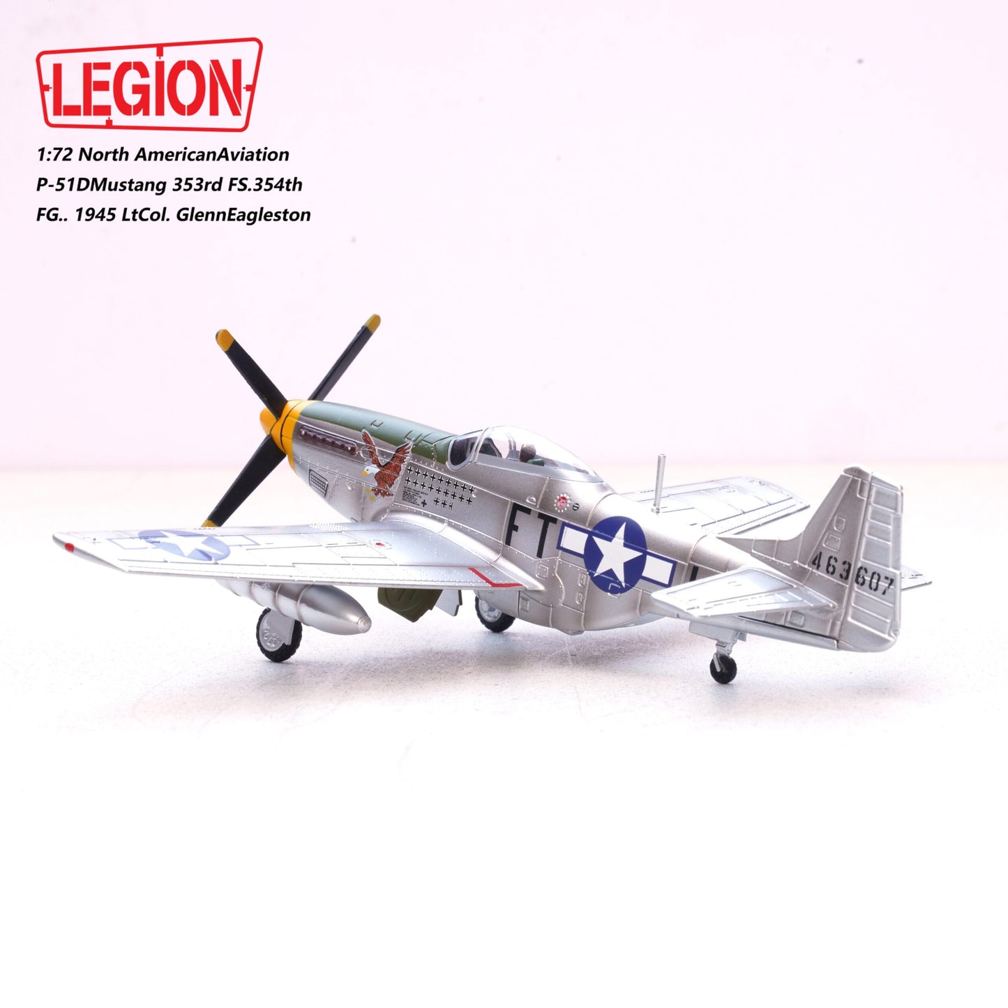 PANZERKAMPF P-51D MUSTANG 353RD FS, 354TH FG, 1945 LT. COL. GLENN EAGLESTON (LEGION SERIES)