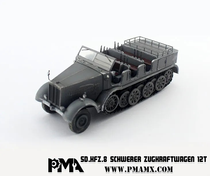 PRECISION MODEL ART GERMAN ARMY SD.KFZ 12T HEAVY HALF TRACK
