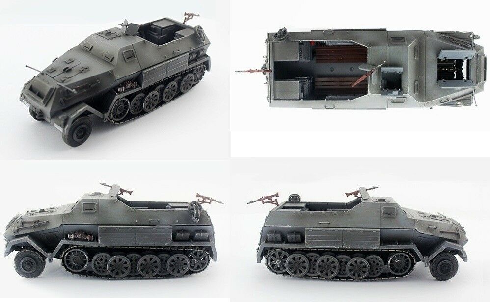 PRECISION MODEL ART WW2 GERMAN ARMY HALF TRACK