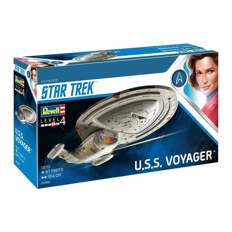 REVELL U.S.S. VOYAGER STAR TREK (PLASTIC KIT)