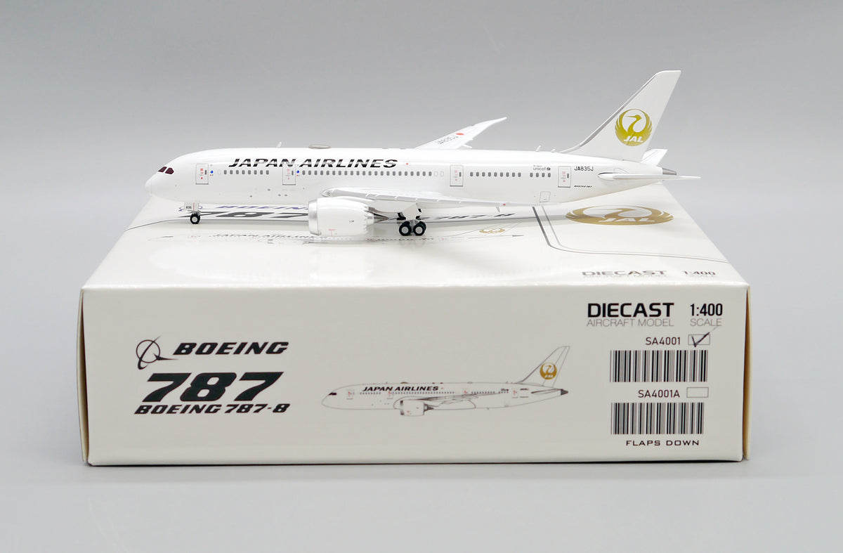 JC WINGS B787-8 JAPAN AIRLINES REG: JA835J