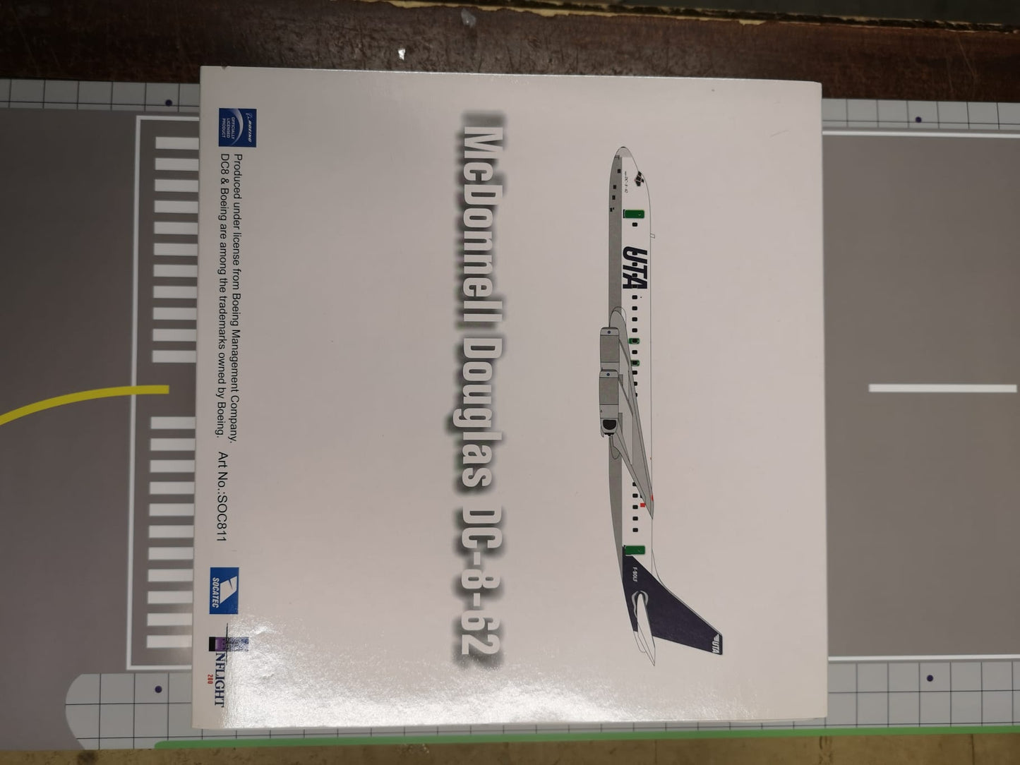 INFLIGHT 200/SOCATEC DC-8-62 UTA REG: F-BOLF