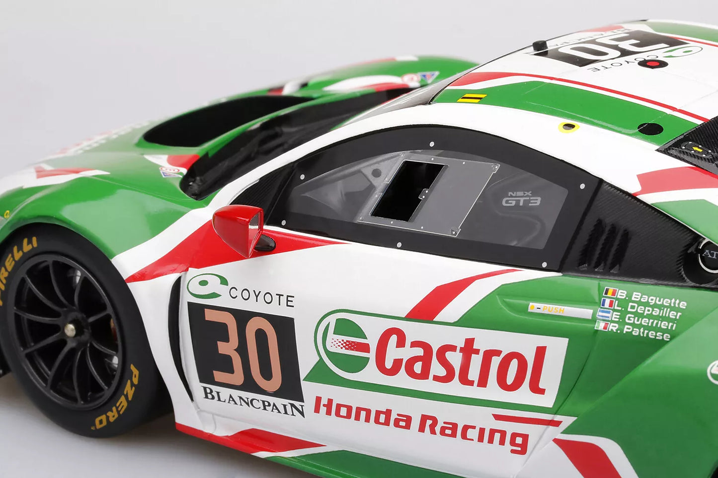 TOPSPEED HONDA NSX GT3 NO.30 CASTROL 2018