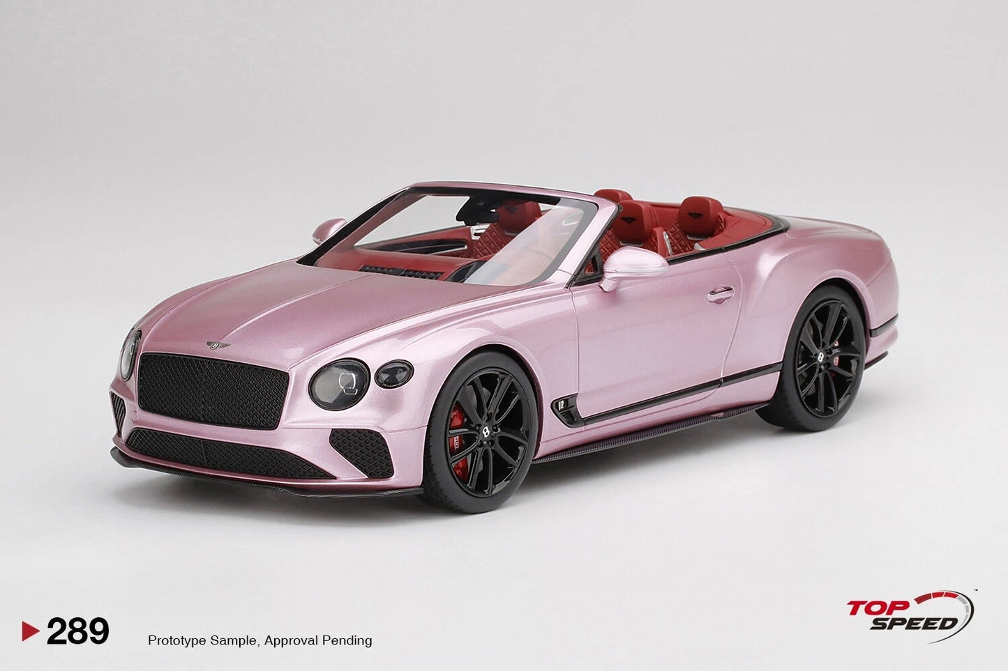 TOPSPEED BENTLEY CONTINENTAL GT CONVERTIBLE PASSION PINK
