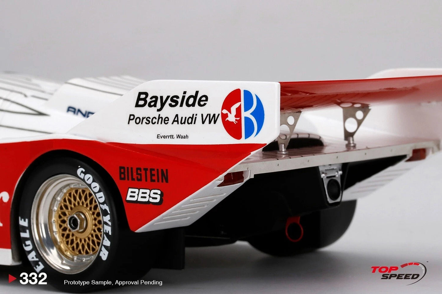 TOPSPEED PORSCHE 962 NO.86 BAYSIDE DISPOSAL RACING 1987 SEBRING 12 HOURS