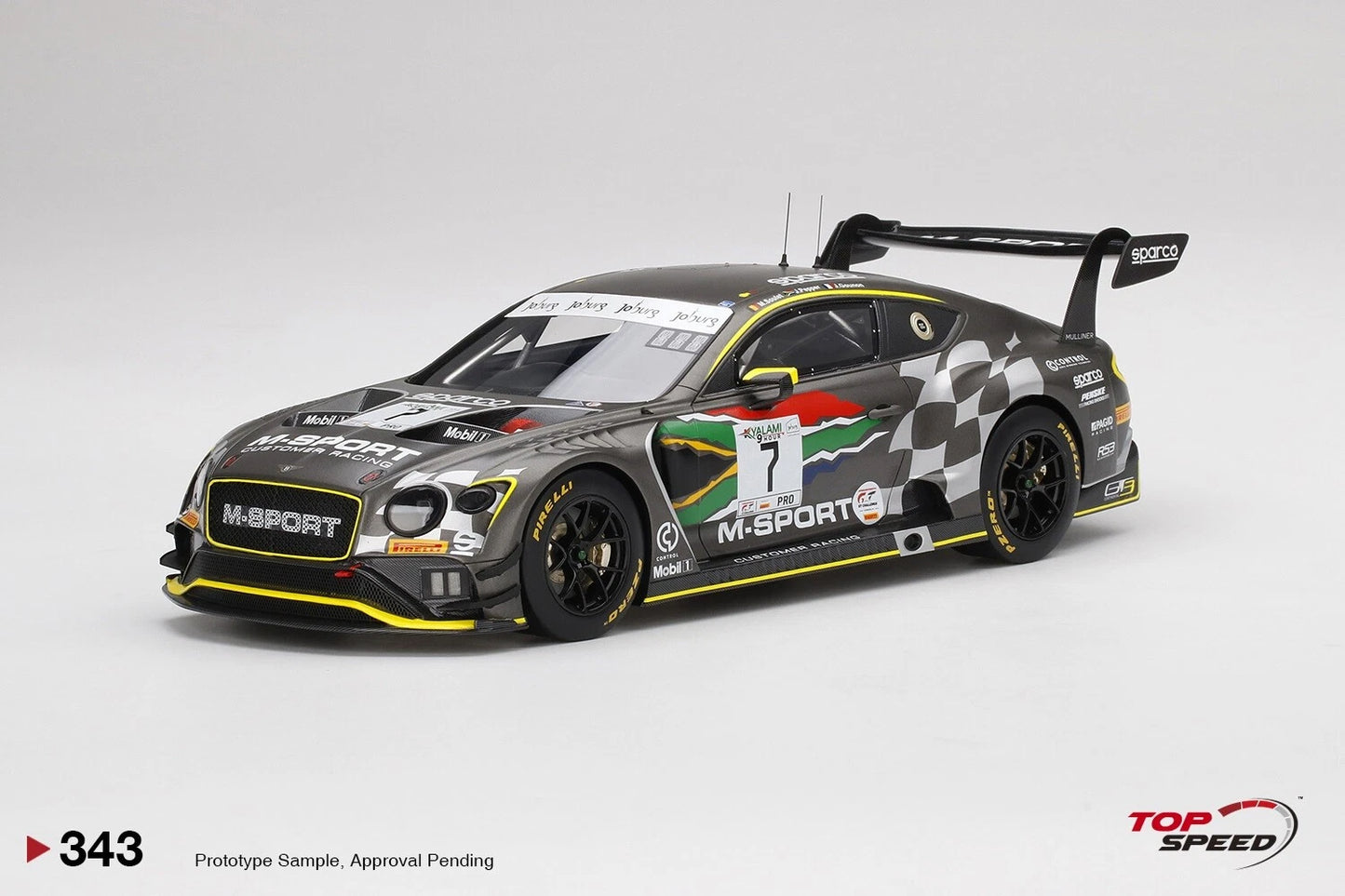 TOPSPEED BENTLEY CONTINENTAL GT3 NO.7 2020 GT CHALLENGE KYALAMI 9 HOUR