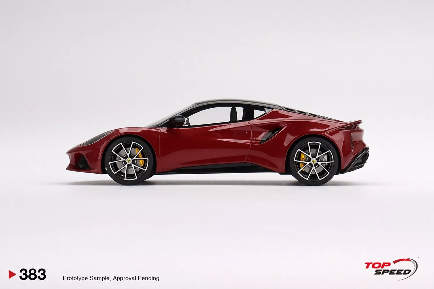 TOPSPEED TS0383 1/18 LOTUS EMIRA MAGMA RED