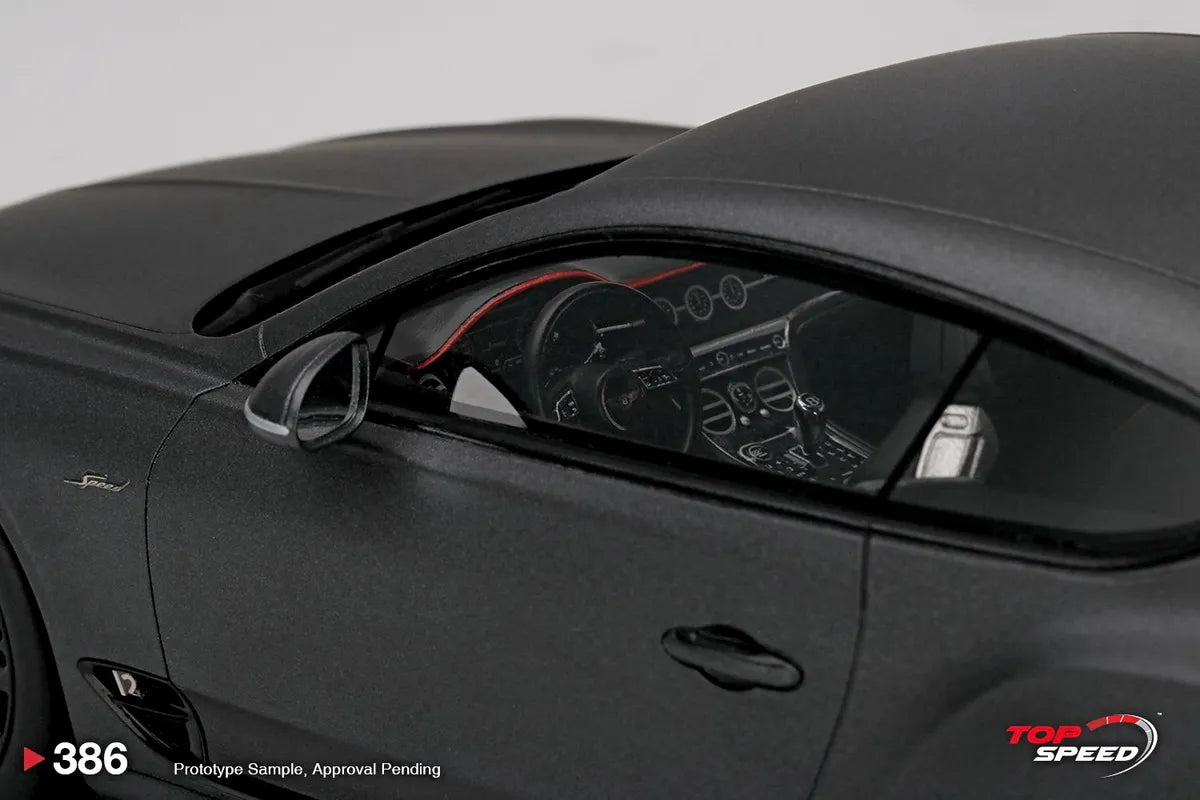 TOPSPEED BENTLEY CONTINENTAL GT SPEED 2022 ANTHRACITE