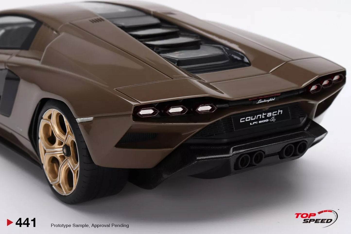 TOPSPEED LAMBORGHINI COUNTACH LPI 800-4 DARK BRONZE