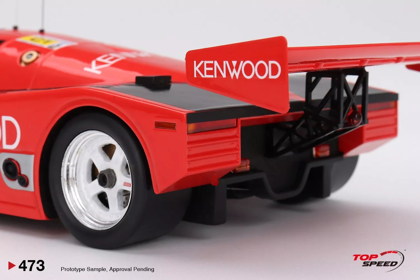 TOPSPEED PORSCHE 962 CK6 NO.10 PORSCHE KREMER RACING 1990 LE MANS 24 HRS (RESIN)