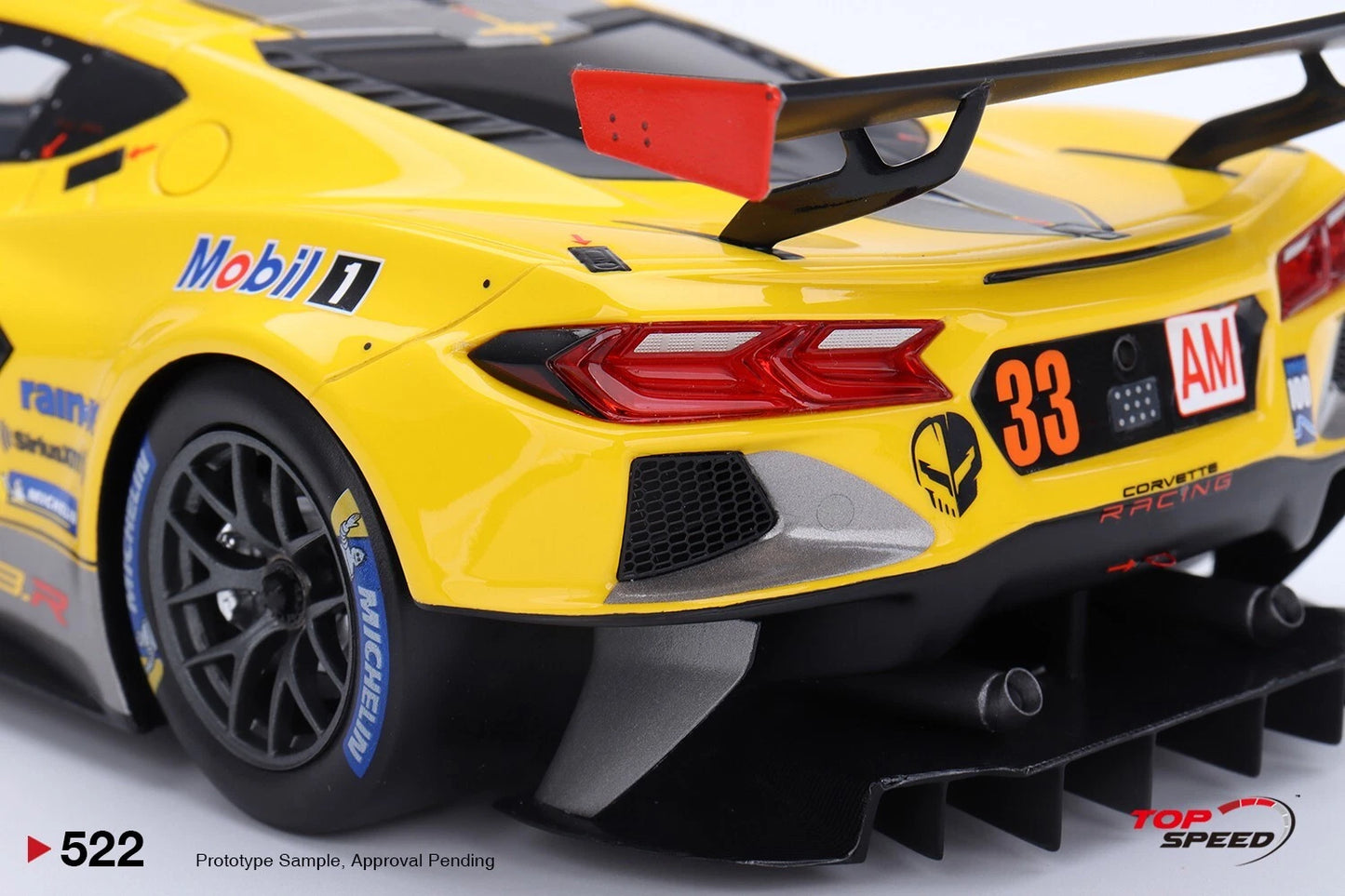 TOPSPEED CHEVROLET CORVETTE C8.R NO.33 CORVETTE RACING 2023 LE MANS 24 HRS LM GTE AM CLASS WINNER