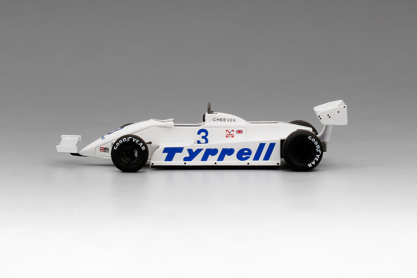 TRUESCALE MINIATURES 1981 TYRRELL 011 NO.3 GERMAN GP