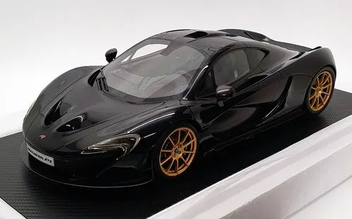 TRUESCALE MINIATURES MCLAREN P1 GOTHAM BLACK RESIN