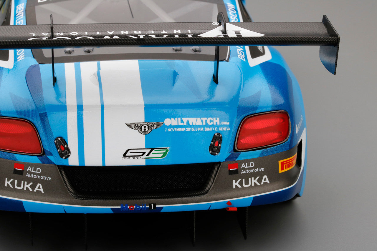 TRUESCALE MINIATURES BENTLEY CONTINENTAL GT3 NO.84 BLANCPAIN GT SERIES SPRINT CUP MOSCOW CITY RACING 2015 BENTLEY TEAM HTP