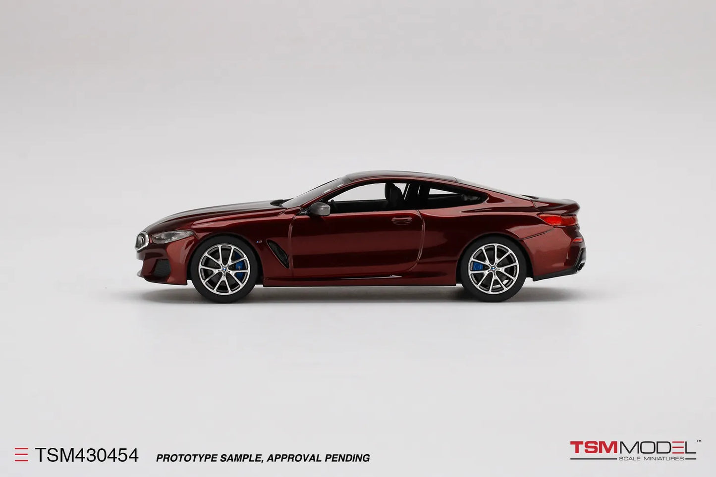 TRUE SCALE MINIATURES BMW M850I AVENTURINE RED