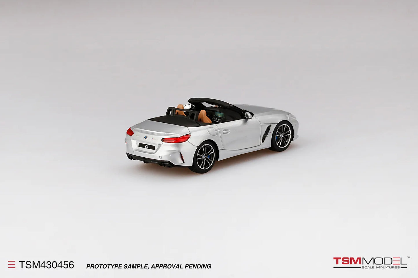 TRUE SCALE MINIATURES BMW Z4 2019 GLACIER SILVER