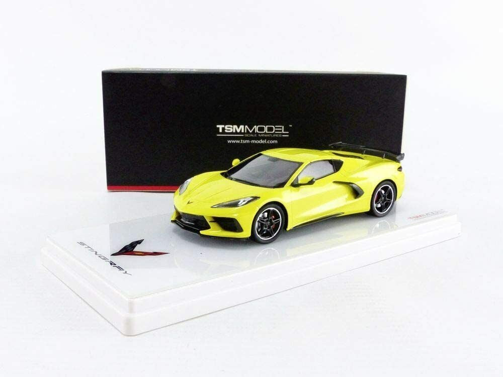 TRUESCALE MINIATURES CORVETTE STINGRAY ACCELERATE YELLOW METALLIC