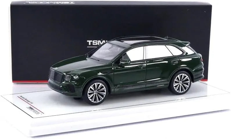 TRUE SCALE MINIATURES BENTLEY BENTAYGA V8 2020 BRITISH RACING GREEN
