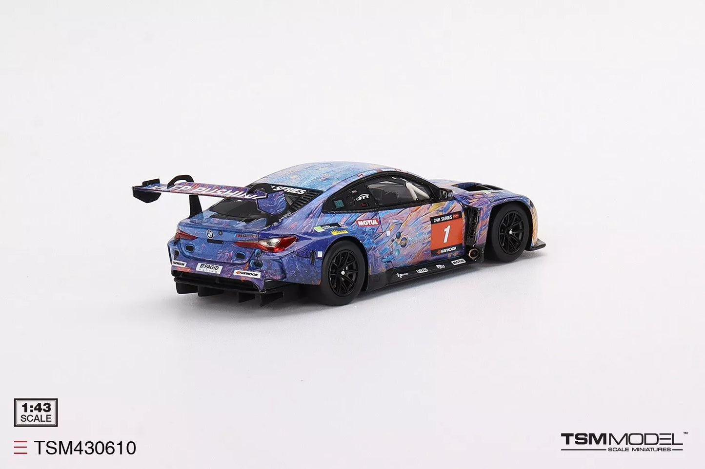 TRUE SCALE MINIATURES BMW M4 GT3 NO.1 ST RACING 2022 12H MUGELLO WINNER