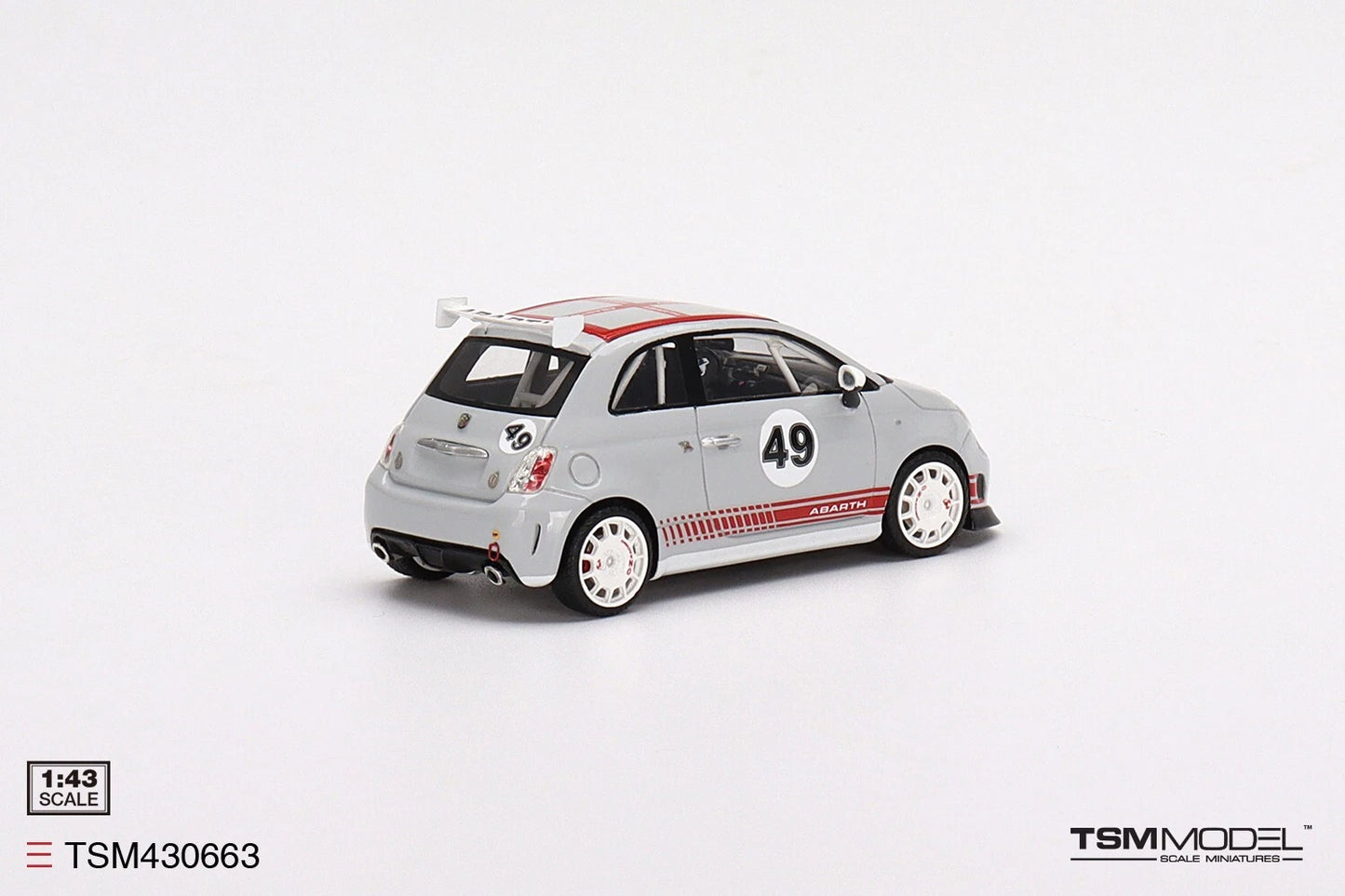 TRUESCALE MINIATURES FIAT 500 ABARTH ASSETTO CORSE PRESENTATION
