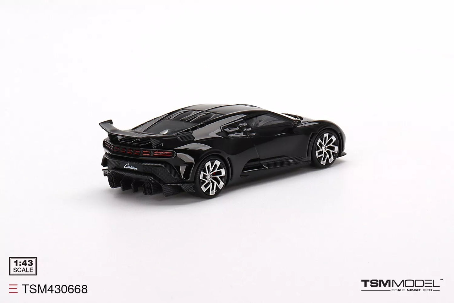 TRUESCALE MINIATURES BUGATTI CENTODIECI BLACK