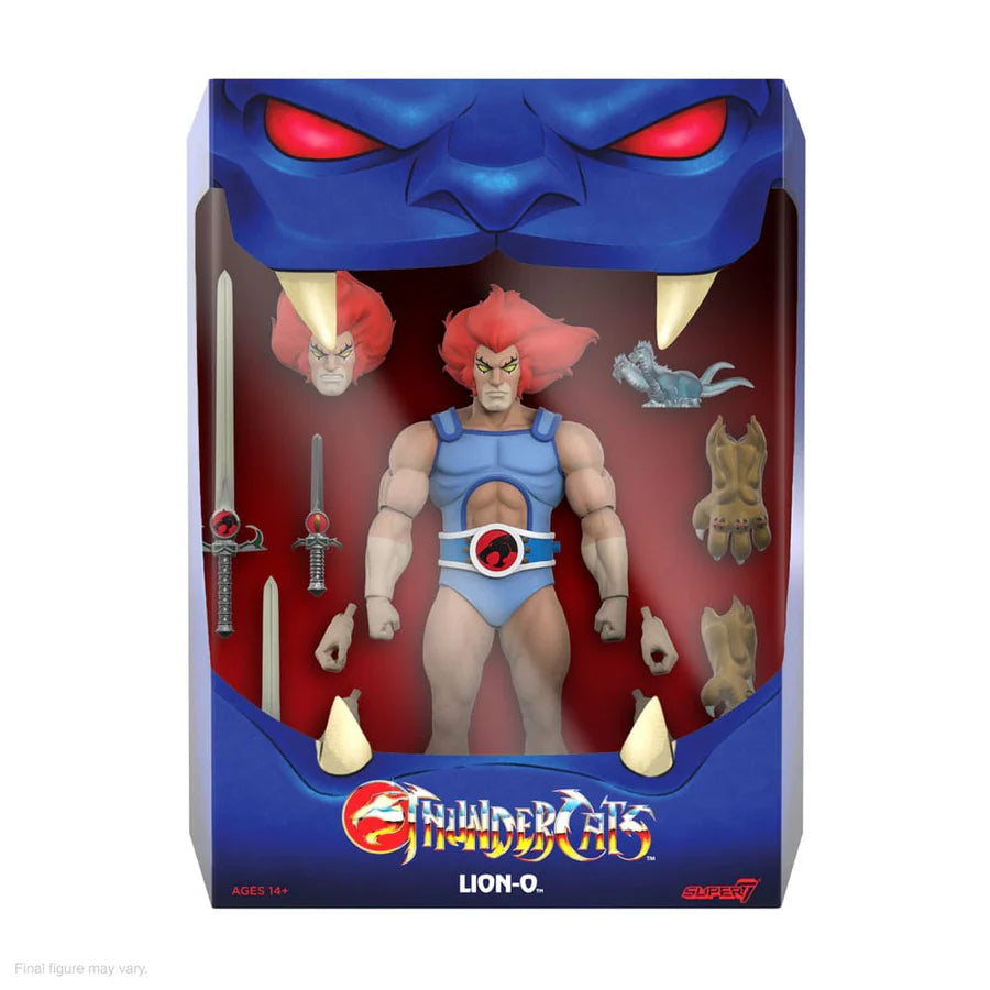 SUPER7 ULTIMATES THUNDERCATS LION-O ACTION FIGURE (WITH LED EYES)