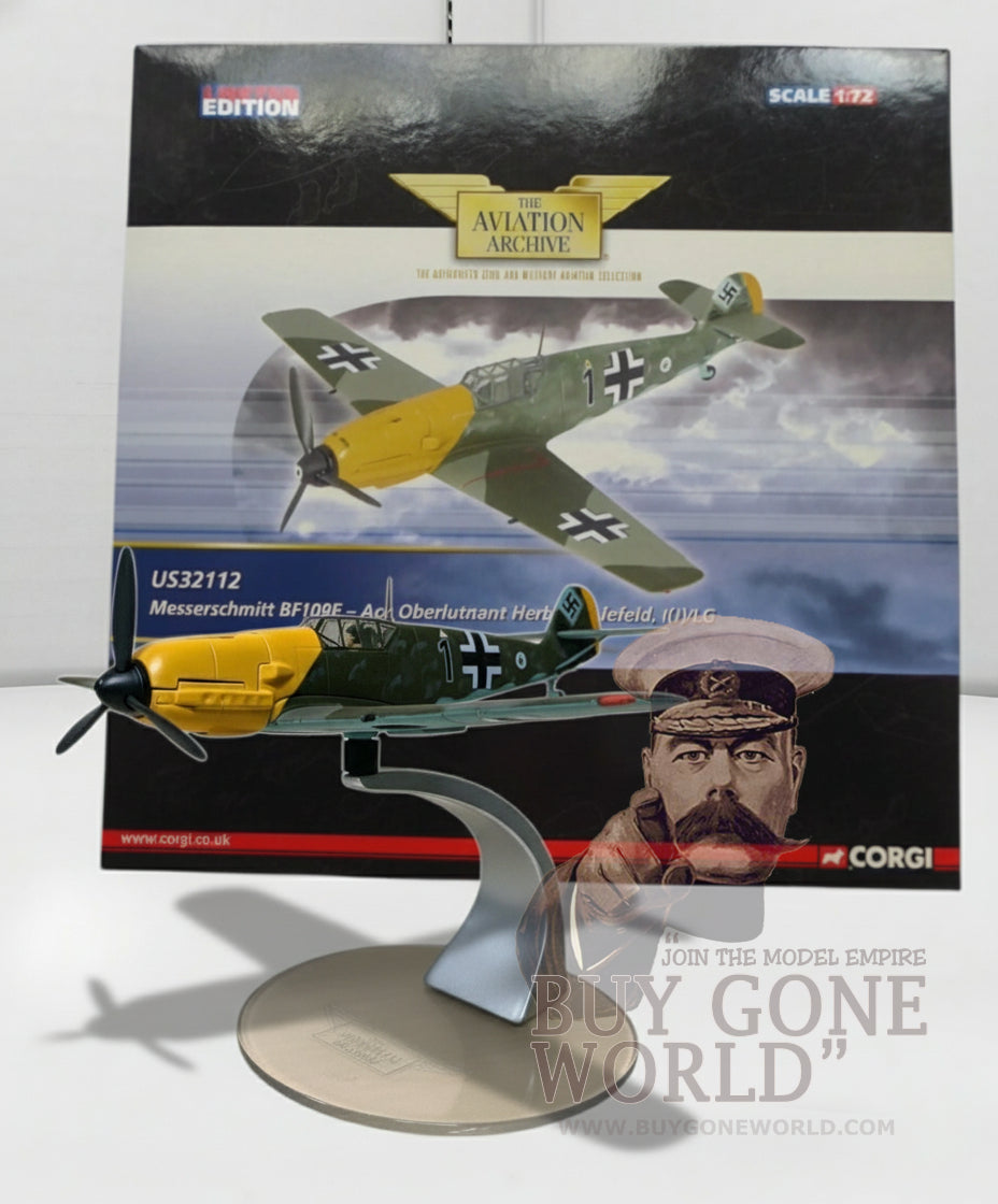 CORGI MESSERSCHMITT BF109E I./LG HERBERT IHLEFELD