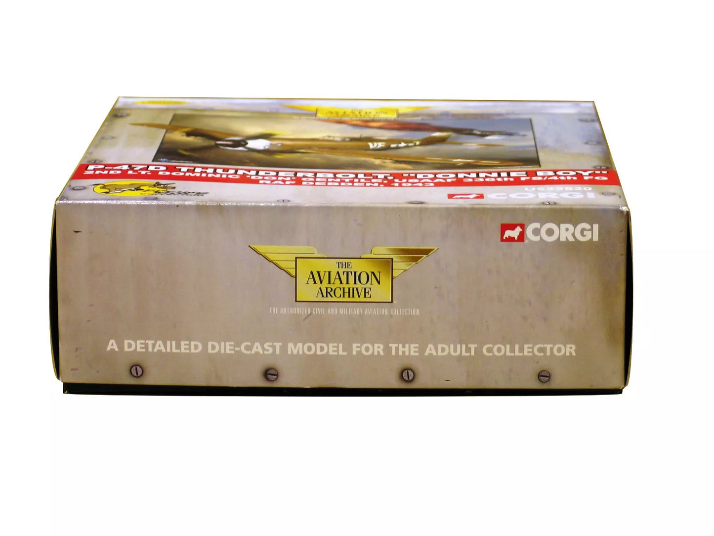 CORGI P-47 THUNDERBOLT, "DONNIE BOY" 2ND Lt. DOMINIC GENTILE