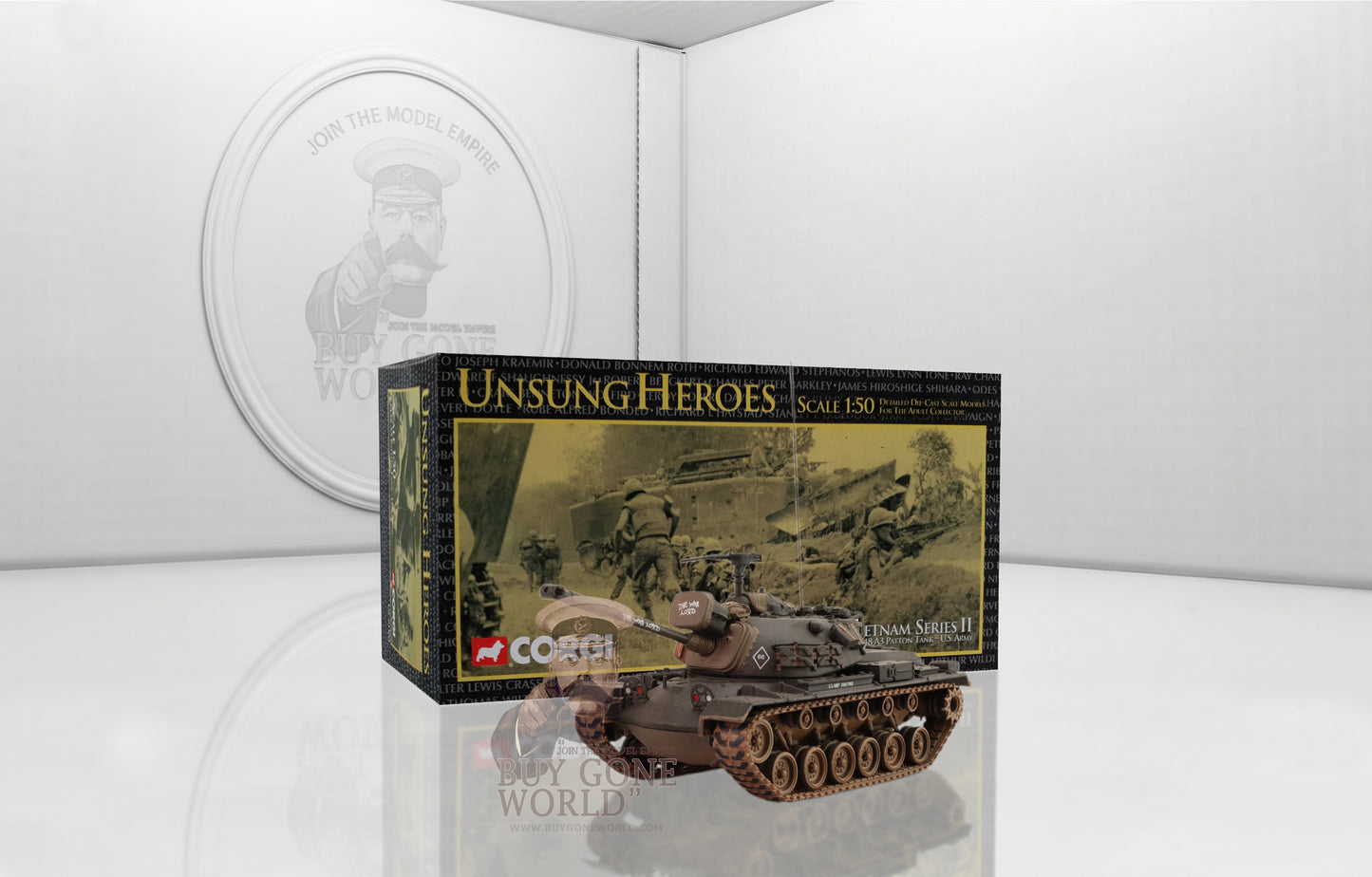 CORGI M48A3 PATTON TANK US ARMY