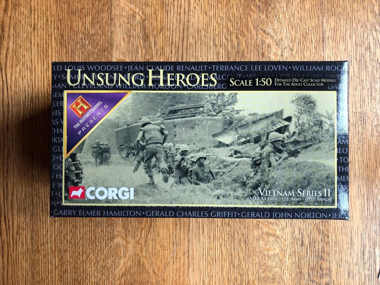 CORGI M48 A3 TANK US ARMY 69TH ARMOR