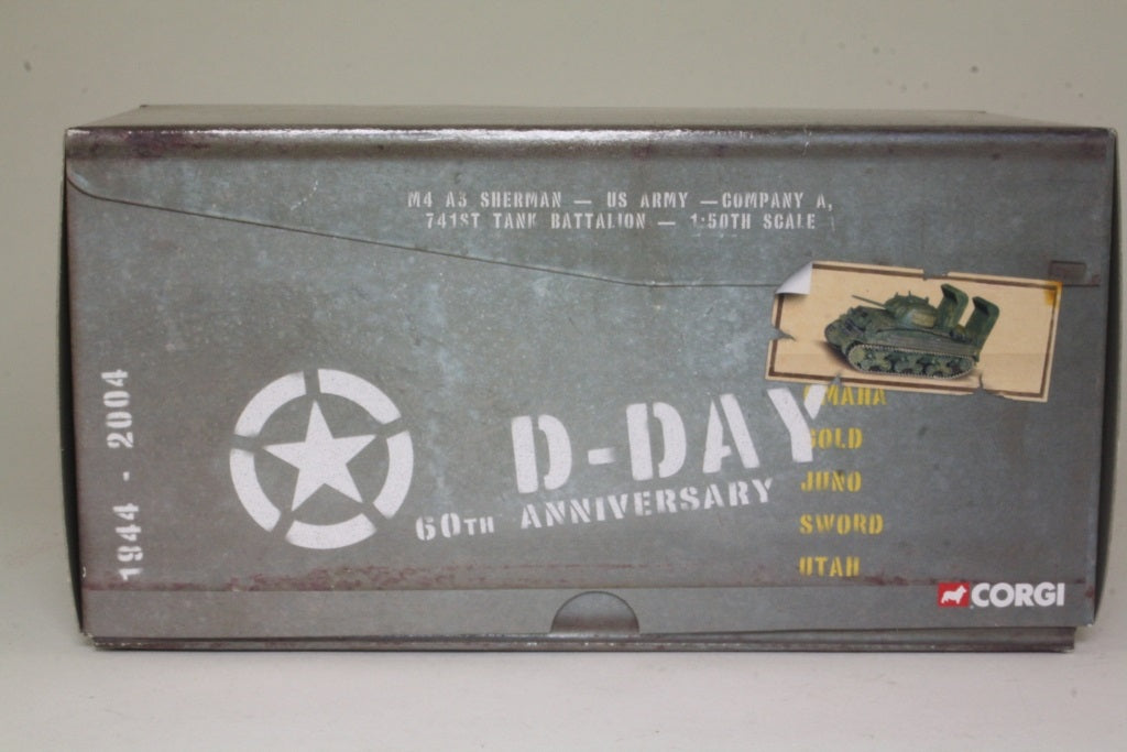 CORGI M4A3 SHERMAN US ARMY D-DAY 1944