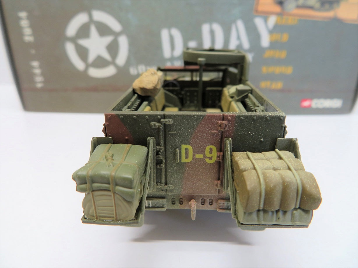 CORGI M3 A1 HALF-TRACK US ARMY NORMANDY FRANCE 1944