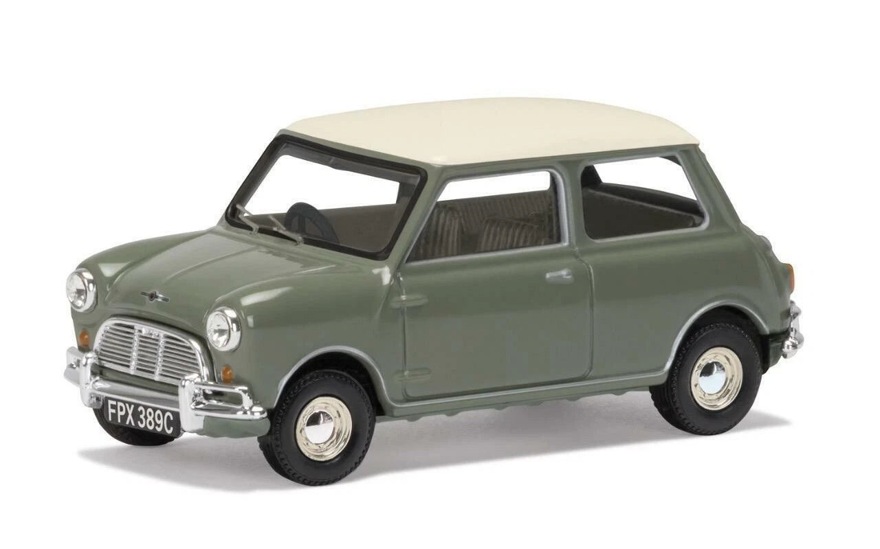 CORGI MORRIS MINI COOPER MK1 998CC “TWEED GREY AND OLD ENGLISH WHITE”