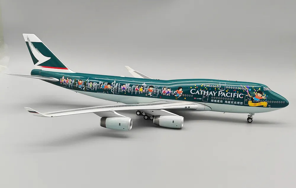 WB MODELS B747-467 CATHAY PACIFIC "SPIRIT OF HONG KONG" REG: B-HOX