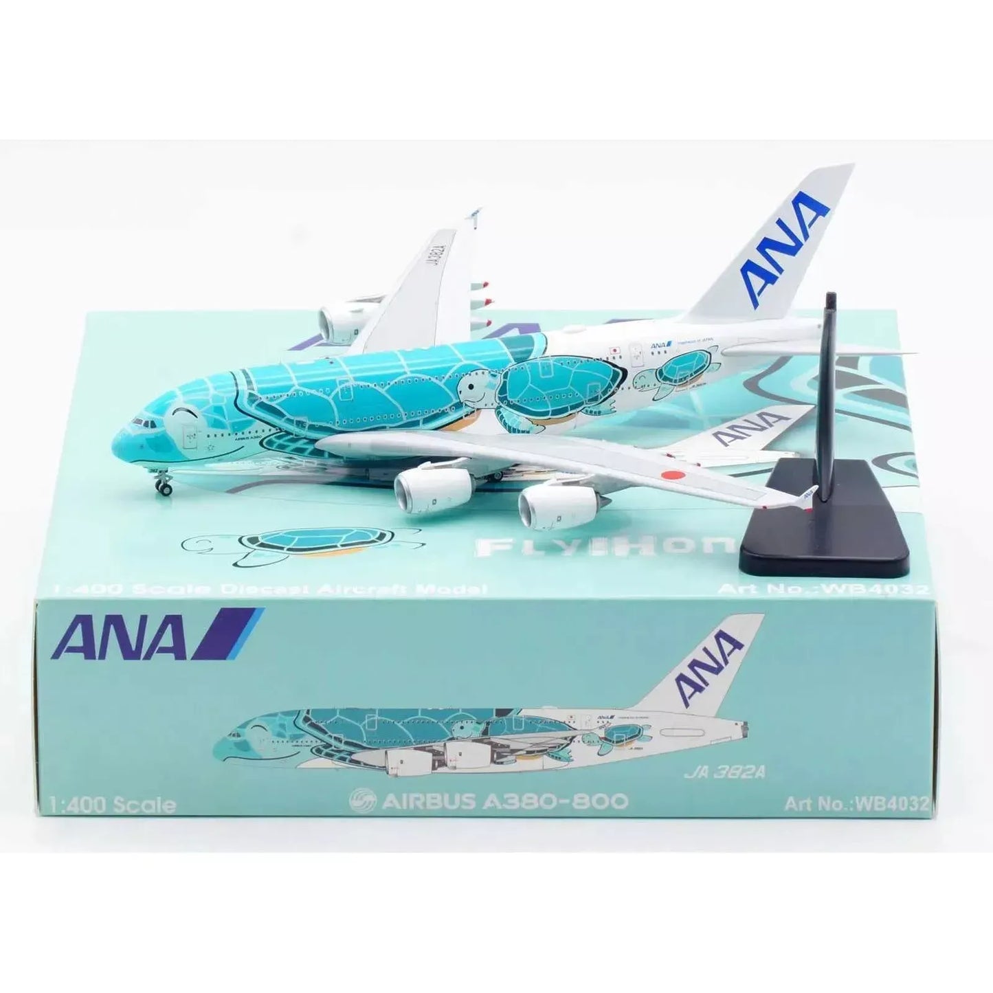WB MODELS A380-841 ALL NIPPON AIRWAYS "FLY HONU" REG: JA382A
