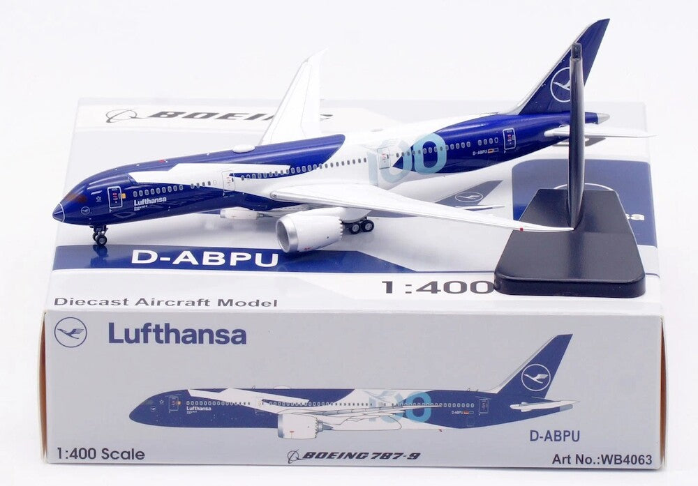 WB MODELS B787-9 DREAMLINER LUFTHANSA "100TH" (DETACHABLE GEAR) REG: D-ABPU