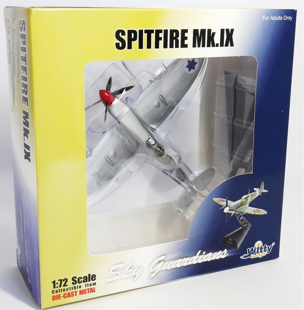 WITTY WINGS SPITFIRE MKIX ISRAELI AIR FORCE WITH PILOT