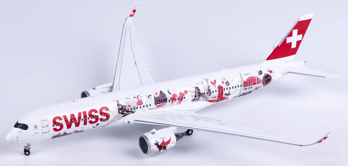 JC WINGS A350-900XWB SWISS "WANDERLUST" REG: HB-IFA