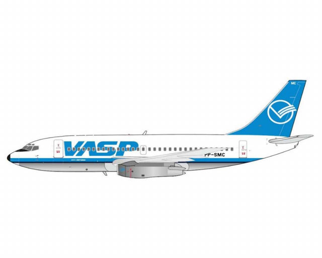 JC WINGS B737-200 VASP (POLISHED) REG: PP-SMC